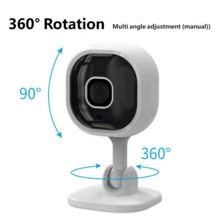 1080P HD Wireless WiFi Home Security Network Surveillance Camera With Night Vision And Two-Way Audio - Multicolor - View 2