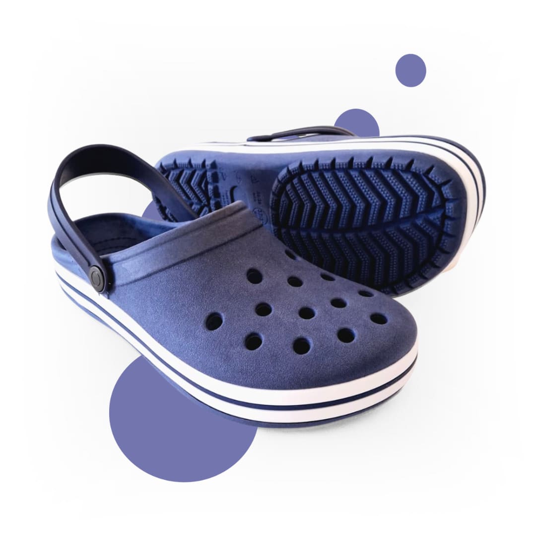Orthopedic Clasp Unisex Slipper For Adults And Children 2 In 1 – Everyday Style - 藏蓝色 - 查看 1