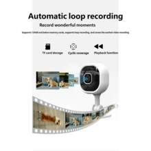 1080P HD Wireless WiFi Home Security Network Surveillance Camera With Night Vision And Two-Way Audio - Multicolor - View 5