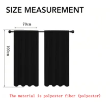 2D Flat, Curtains, 2D Flat Alternating Golden-Yellow & Dark Gray/ Black Vertical Strips With Sparkles On Black Background For Festive Party Backdropwindow Drapes For Bedroom Living Room Decoration, Rod Pocket Window, Festive Drapes Window Curtains For Living Room And Bedroom, Simple Home Decor Style - 彩色 - 查看 5