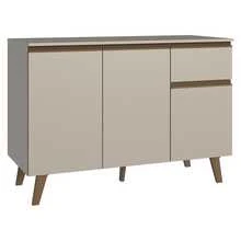 Gabinete Bajo Cocina Madesa Nice 120cm Con Encimera y Pies 2 - Beis - Ver 1