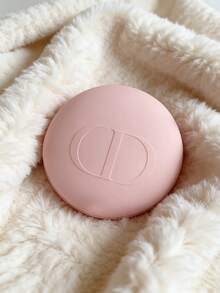 Dior Túi đựng mỹ phẩm bằng silicon màu hồng 15*15cm, túi tròn mềm mại, túi đựng đồ trang điểm, túi đựng trang sức, món quà lý tưởng cho bạn gái hoặc vợ vào ngày Valentine. - Hồng - Xem 1