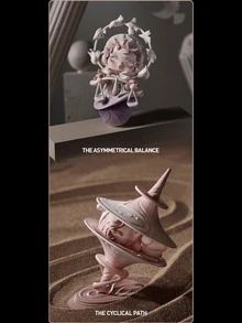 Pop Mart SKULLPANDA 悖论之门系列盲盒收藏品（12款常规设计+1款隐藏版），神秘暗黑可爱艺术人偶，采用机械框架结构，饰以花卉和鸟类图案，做工精细，层次分明，充满奇幻细节，悖论主题艺术设计，适合 SKULLPANDA 粉丝、盲盒收藏家和暗黑风格爱好者，可作为桌面或家居装饰，也是馈赠亲朋好友和艺术玩具收藏家的理想礼物。 - 彩色 - 查看 10