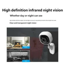 1080P HD Wireless WiFi Home Security Network Surveillance Camera With Night Vision And Two-Way Audio - Multicolor - View 6