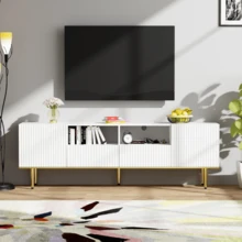 Television Stands & Entertainment Centers - White - View 1