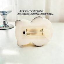 1 chiếc đèn ngủ LED hình gấu trúc dễ thương hiện đại, đèn để bàn chủ đề động vật có công tắc điều khiển, đèn ống nhựa phù hợp với nhiều loại phòng, sử dụng pin 2AA, tuyệt vời để trang trí trong nhà và làm quà tặng nhỏ. - Đèn ngủ Panda - Xem 11