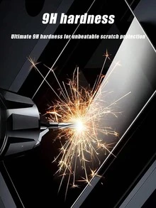 4片装防窥钢化玻璃屏幕保护膜，兼容三星Galaxy S23，防碎裂、防刮擦、超高清，适用于Galaxy S23/A14/S20 FE/A54/S22/A15/A25/A35/A34/S23 FE/A17等机型，屏幕保护必备品，适用于日常、办公、家庭使用。手机屏幕保护膜，手机配件，隐私屏幕保护膜，防水、防震、防摔、防刮擦。 - 黑色 - 查看 5