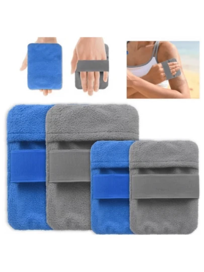 1pc Beach Sand Removal Bag - Portable Dusting Bag, Suitable For Cleaning Feet, Shoes And Gear After Coastal Travel