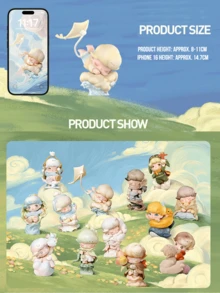 POP MART DIMOO 记忆收藏系列盲盒，包含12款常规版+1款隐藏版，设计灵感源于时光，旨在纪念珍贵回忆和温暖情感纽带，以柔和梦幻的美学风格和怀旧的故事讲述。隐藏版“在你怀里”为限量版收藏艺术玩具系列，适合 DIMOO 粉丝和盲盒收藏家，可摆放在桌面或家中，是送给女友、男友或伴侣的理想礼物，也是生日、情人节、周年纪念日和其他重要场合的贴心之选。 - 彩色 - 查看 5
