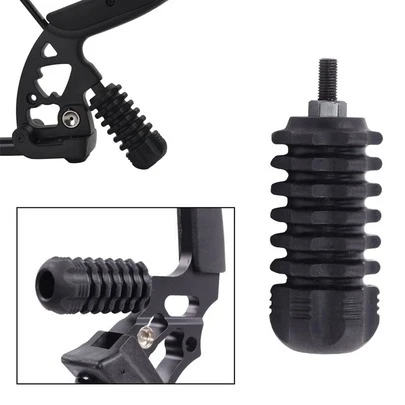 1pc Outdoor Archery Equipment, Bow Rubber Shock Absorber, Compound Recurve Bow Shock Absorber & Stabilizer, Shock Absorbing Archery Accessory