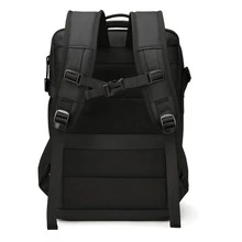 Azuza Expandable Travel Backpack, Airplane Carry-On Luggage, Large Original Release - 黑色 - 查看 5