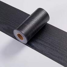 1片5米 x 15厘米自粘木纹踢脚线墙纸，可移除，复古木纹图案，哑光表面，适用于家具、门、地板、瓷砖表面 - 轻松DIY家居装饰，适用于客厅、楼梯、厨房、墙贴