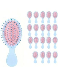 2pcs Macaron Mini Cute Toothbrush, Portable Travel Wet & Dry Air Cushion Toothbrush, Suitable For Daily Travel And Outdoor Use, Children And Girls Hair Brush, Gift For Girls, Back To School, Graduation, Gifts For Mom And Friends, Travel, Work, School - Multicolor - View 12