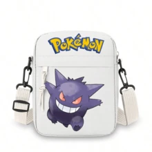 Peach Tree Fashionable Minimalist Solid Color Small Crossbody Bag, Daily Versatile Casual Nylon Lightweight Water-Resistant Shoulder Bag, Sports Bag,Pokemon,Pikachu,1pc Cross Print Vacation Travel Christmas Holiday Thanksgiving Outdoor Portable Sling Bag Summer Back To School Summer Bag Spring Break Bag - Multicolor - View 53