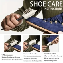 New Suede Boots, Faux Fur Sneaker Brush, Suede Cleaning Brush, Leather Lining Sneaker Cleaner - Multicolor - View 7