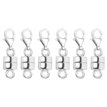 12Pcs Magnetic Necklace Clasp With Lobster Clasp,14K Gold And Silver Magnetic Jewelry Clasps For Necklace Extender Bracelet Closures - Multicolor - View 8