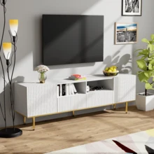 Television Stands & Entertainment Centers - White - View 6