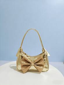 儿童蝴蝶结手提包，有大号和小号两种尺寸可选，大号可装手机，新款春秋时尚包包，小女孩时尚小包，公主包，女孩零钱包，时尚迷你包，超可爱手提包，圣诞礼物，生日礼物，糖果包，口红包，个性化小包，购物零食包，配饰包，手提包，T台包 - 蝴蝶結 - 查看 10