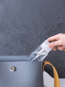 Reusable Transparent Pump Bottle, Refillable Dispenser Bottle For Cosmetics, Acetone, Travel Accessories, Dorm & Bathroom Essentials, Beach & Summer Travel, Back To School Supplies - Multicolor - View 7