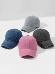 1pc Unisex Rivet Embellished Military Cap, Adjustable Brim Sun Hat, Suitable For Climbing, Vacation And Daily Use