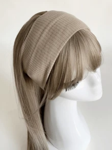 1/3/4/5PCS Casual Versatile Simple Solid Color Sports Headband Hair Band Turban Headband Sweatband Fall Winter Hair Accessories For Women For Vacation Outfits Woman Elegant Scarf Women Bandana Soft Headwrap - Multicolor - View 26