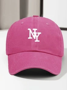 1pc Retro Washed Printed Soft Top Baseball Cap, Unisex Vintage Baseball Hat For Outdoor, Suitable For Daily Wear And Outfit Matching - Style Q - View 17