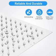 Shower Head Combo,8 Inch High Pressure Rain Shower Head  And 3 Settings Handheld Shower Head Combo,Powerful Shower Spray Against Low Pressure Water With Long Hose - Hợp kim crom - không có tay nối dài - Xem 9