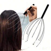 Natural Sandalwood Scalp Massager - Handmade Wooden Wide-Tooth Comb - Wooden Massage Comb And Sandalwood Hair Brush, Luxurious Hair Care, Scalp Massager, Promotes Hair Growth