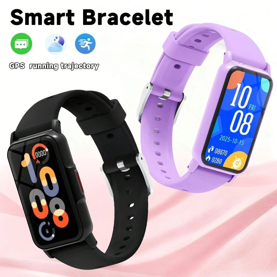 High-Definition Touch Smart Watch For Men & Women: Built-In Camera, Music Control, Fitness Tracking, Alarm/Message Notification, Customizable Screen, Compatible With IOS And Android - Multicolor - View 1