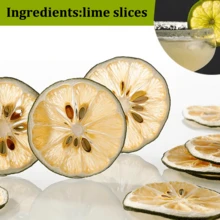 ULTHMOK Dried Lime Slices 3 Oz/85g,Pure Dehydrated Limes Lemon Slices For Cake Decoration,No Additives & No Sugar Added - Lime Bag - 3oz - View 2