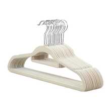 20/10pcs Velvet Hangers, Non-Slip Flocked Clothes Hangers, Sturdy And Durable Garment Hangers For Coats And Suits, Ideal Wardrobe Organizer To Save Closet Space, Suitable For Bathroom, Bedroom, Dorm, Balcony, Essential For Back To School, Valentine's Day Gift