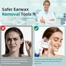 Ear Wax Removal Tool, Ear Cleaning KitsEar Irrigation Kit Ear Flush Kit For Adults Kids, Ear Wax Washer Device With Basin, Piercing Kit Ear Cleaning Kit Tools Ear Cleaner  Bulb, Curette Kit, Towel, Tips, Storage Box Transparent - 透明的 - 查看 3