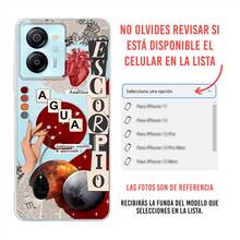 INSTACASE Compatible Case For Blackview Scorpio Collage Zodiac Case For Women, Shockproof TPU Case. - Clear - View 5