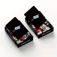 1 Hộp 55 tấm ảnh hai mặt phong cách K-POP SKZ - Thẻ ảnh sưu tầm, thể hiện vẻ ngoài và sức hút cơ bắp, thích hợp để trang trí bưu thiếp, một món quà tuyệt vời cho người sưu tầm K-POP và người hâm mộ SKZ. - Nhiều màu - Xem 9