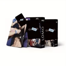 1 Hộp 55 tấm ảnh hai mặt phong cách K-POP SKZ - Thẻ ảnh sưu tầm, thể hiện vẻ ngoài và sức hút cơ bắp, thích hợp để trang trí bưu thiếp, một món quà tuyệt vời cho người sưu tầm K-POP và người hâm mộ SKZ. - Nhiều màu - Xem 4