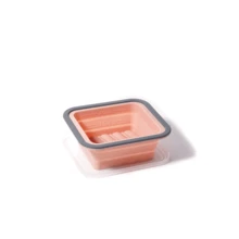 1/2/3/4 Compartment Foldable Silicone Bento Box - Microwave & Oven With Airtight Lid, Suitable For Meals, Soups And Desserts, Space Saving - Multicolor - View 23
