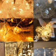 斋月塔套装 - 开斋节及家居装饰，亚克力清真寺几何设计，适用于桌面展示和橱窗陈列，伊斯兰家居装饰 - 星月 - 查看 8