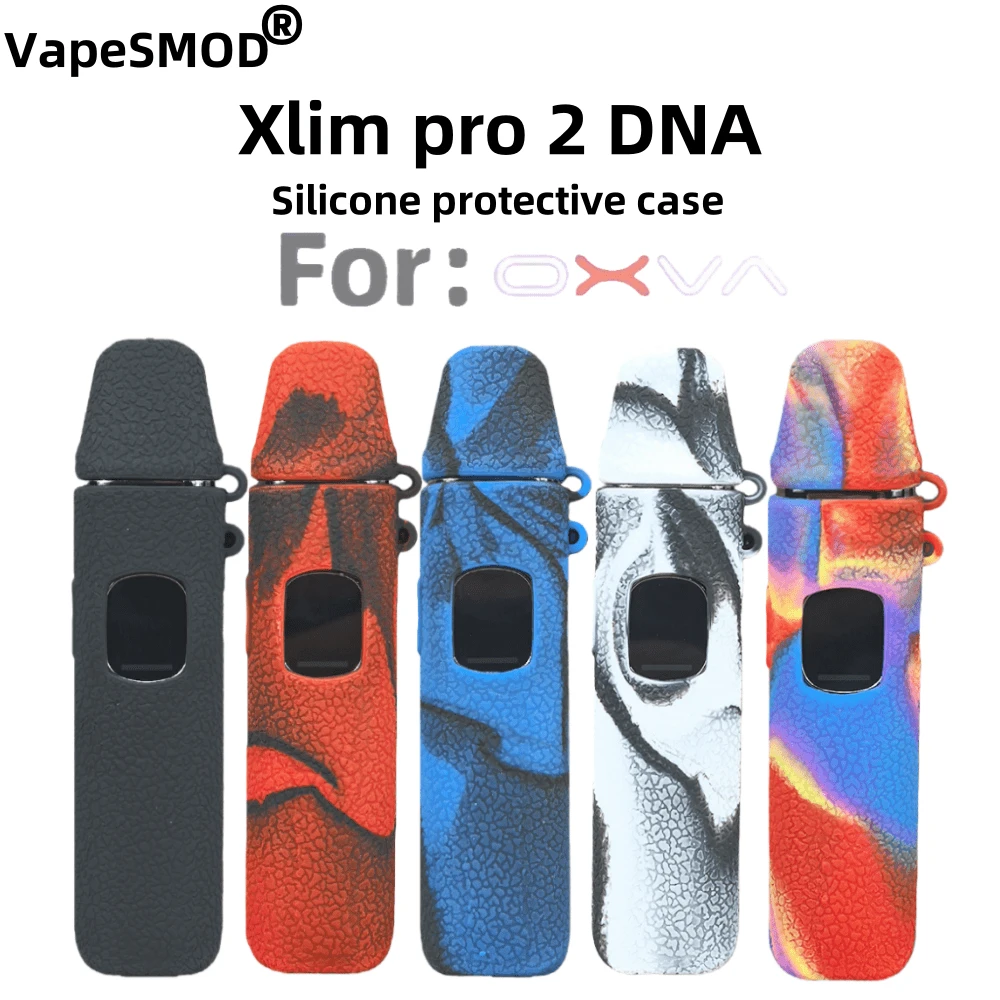 VapeSMOD 适用于 OXVA Xlim Pro 2 DNA 的液态硅胶保护套，柔软亲肤，防滑防摔防碰撞，适合节日/庆典赠送朋友