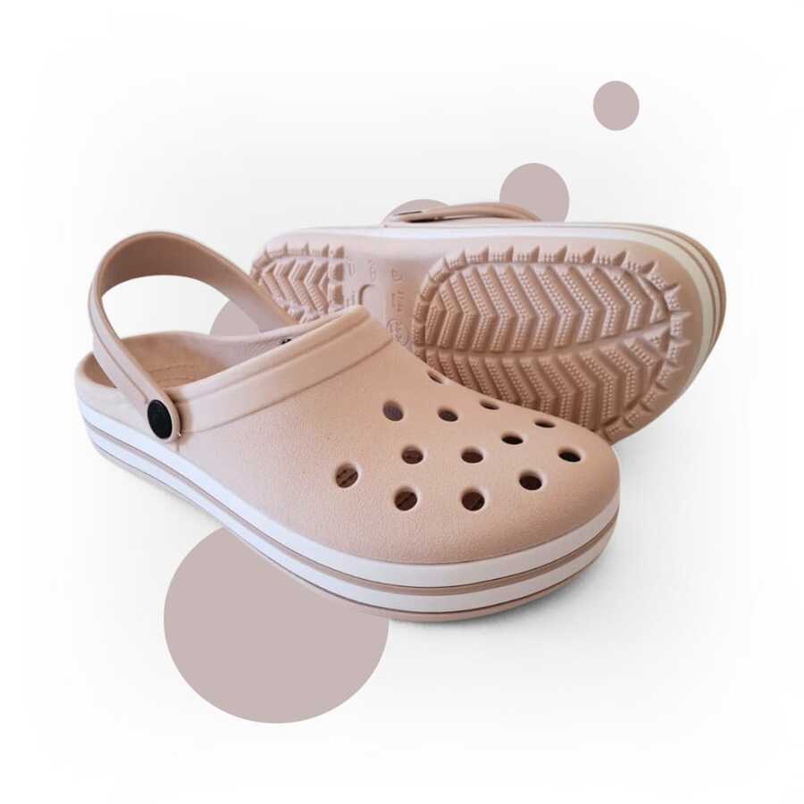 Orthopedic Clasp Unisex Slipper For Adults And Children 2 In 1 – Everyday Style - Nude - 查看 1
