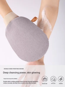 Kessa Exfoliating Gloves, Turkish Bath, Natural & Effective, For Body & Face, Cleanse & Purify Skin, Remove Dead Skin Cells, Can Be Used With Or Without Black Soap - Multicolor - View 9