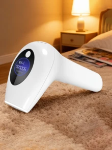 1pc 900,000 Pulse IPL Hair Removal Device, 8 Adjustable Levels, Handheld LCD Display Laser Hair Remover, Suitable For Women's Body, Bikini Line, Intimate Area, Professional Permanent Painless Hair Removal, Manual And Auto Modes Available