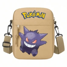 Peach Tree Fashionable Minimalist Solid Color Small Crossbody Bag, Daily Versatile Casual Nylon Lightweight Water-Resistant Shoulder Bag, Sports Bag,Pokemon,Pikachu,1pc Cross Print Vacation Travel Christmas Holiday Thanksgiving Outdoor Portable Sling Bag Summer Back To School Summer Bag Spring Break Bag - Multicolor - View 52