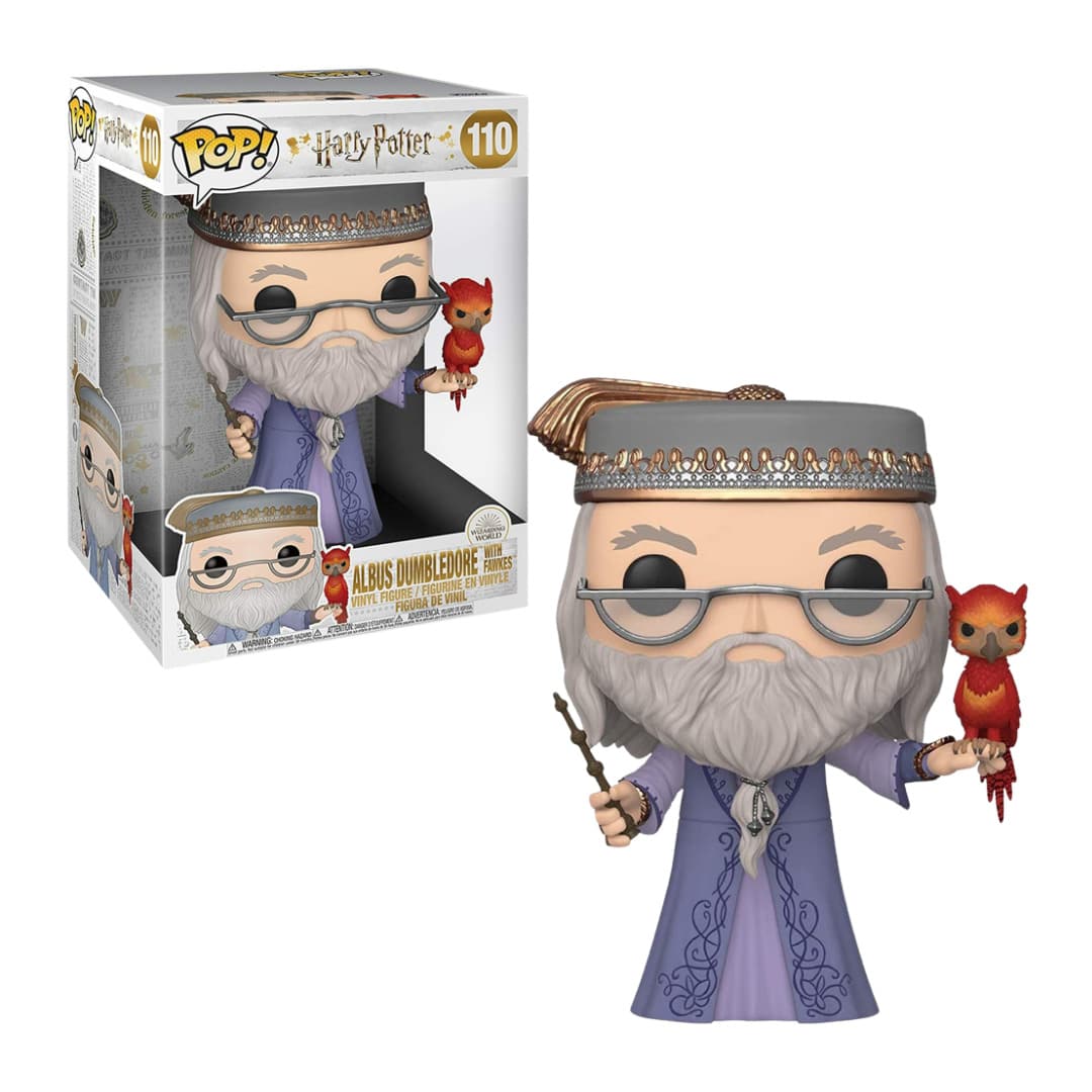 Funko Funko POP! - WITH FAWKES 25 CM, 48037, No. 109, OFFICIAL LICENSED STORE, SHIPPING IN 24-48 HOURS IN PENINSULA, FIGURE, BOMBSHELL, DOLL, TOYS, MOVIE, MAGIC, - 紅色 - 查看 1