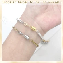 12Pcs Magnetic Necklace Clasp With Lobster Clasp,14K Gold And Silver Magnetic Jewelry Clasps For Necklace Extender Bracelet Closures - Multicolor - View 4