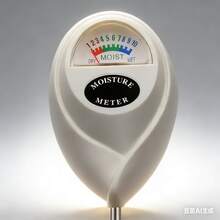 1个土壤湿度计，适用于园艺、温室、花卉、果园，也可用于室内植物土壤湿度测量，适用于室内和室外植物。 - 彩色 - 查看 6