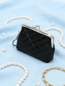 New Women's Wallet; Small Women's PU Coin Purse Key Card Holder Wallet. - Multicolor - View 3