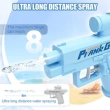 1pc Prank Water Gun, Reversible Water Gun Prank, Suitable For Parties And Summer Fun, Funny Novelty Toy, Swimming Pool Beach Water Fight Activity Creative Gift, April Fool's Day Toy - Multicolor - View 7