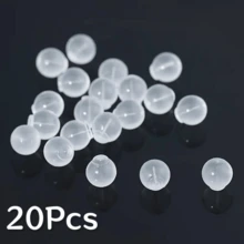 Handmade DIY Jewelry Earring Accessories, Silicone Anti-Slip Anti-Lost Ear Plugs