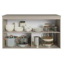 Gabinete Bajo Cocina Madesa Nice 120cm Con Encimera Crema 01 - Beis - Ver 5