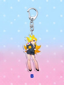 1pc Y2K Style Panty & Stocking With Garterbelt Acrylic Keychain - Brief/Scanty Character Charm Figure.Everyday Bag Accessory, Bag Charm, Lanyard, Key Holder. Ideal For Boyfriends, Girlfriends, Family Members, Doctors, Nurses, Valentine's Day Gifts, Cell Phone Decorations, And More. - Multicolor - View 16